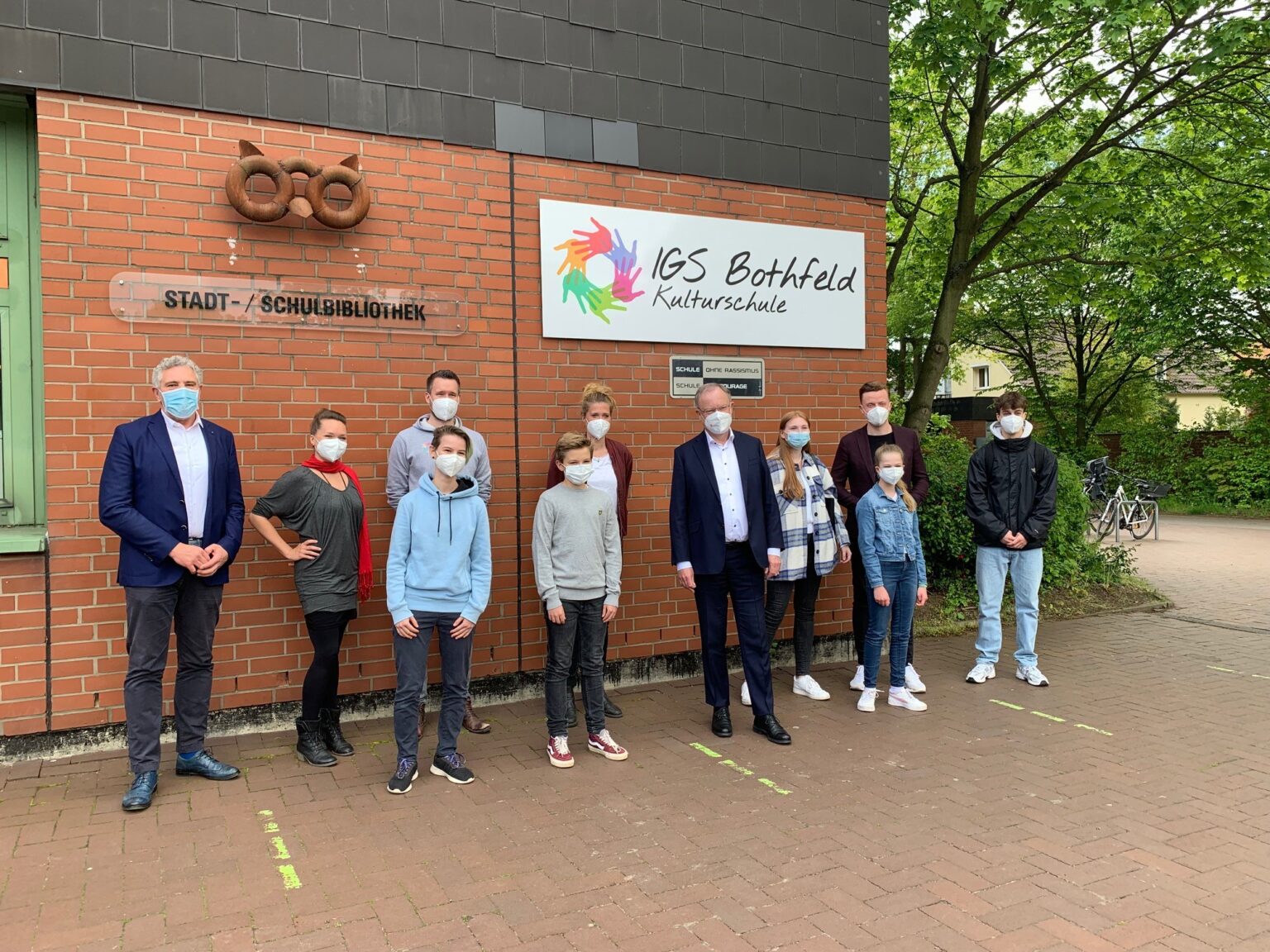 Besuch des Ministerpräsidenten - IGS Hannover Bothfeld